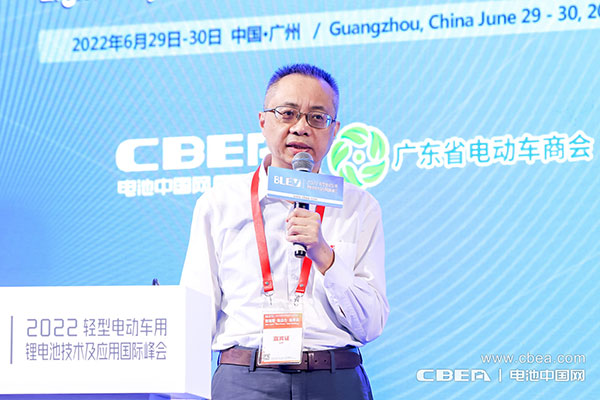 億緯鋰能鄭為工：圓柱電池，輕型電動(dòng)車的優(yōu)選解決方案