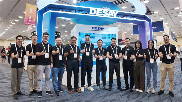 世界矚目！德賽電池“儲能天團(tuán)”隆重亮相北美RE+展會